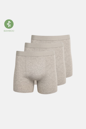 Performance Trunks Bamboo 3-Pack - Gray Melange