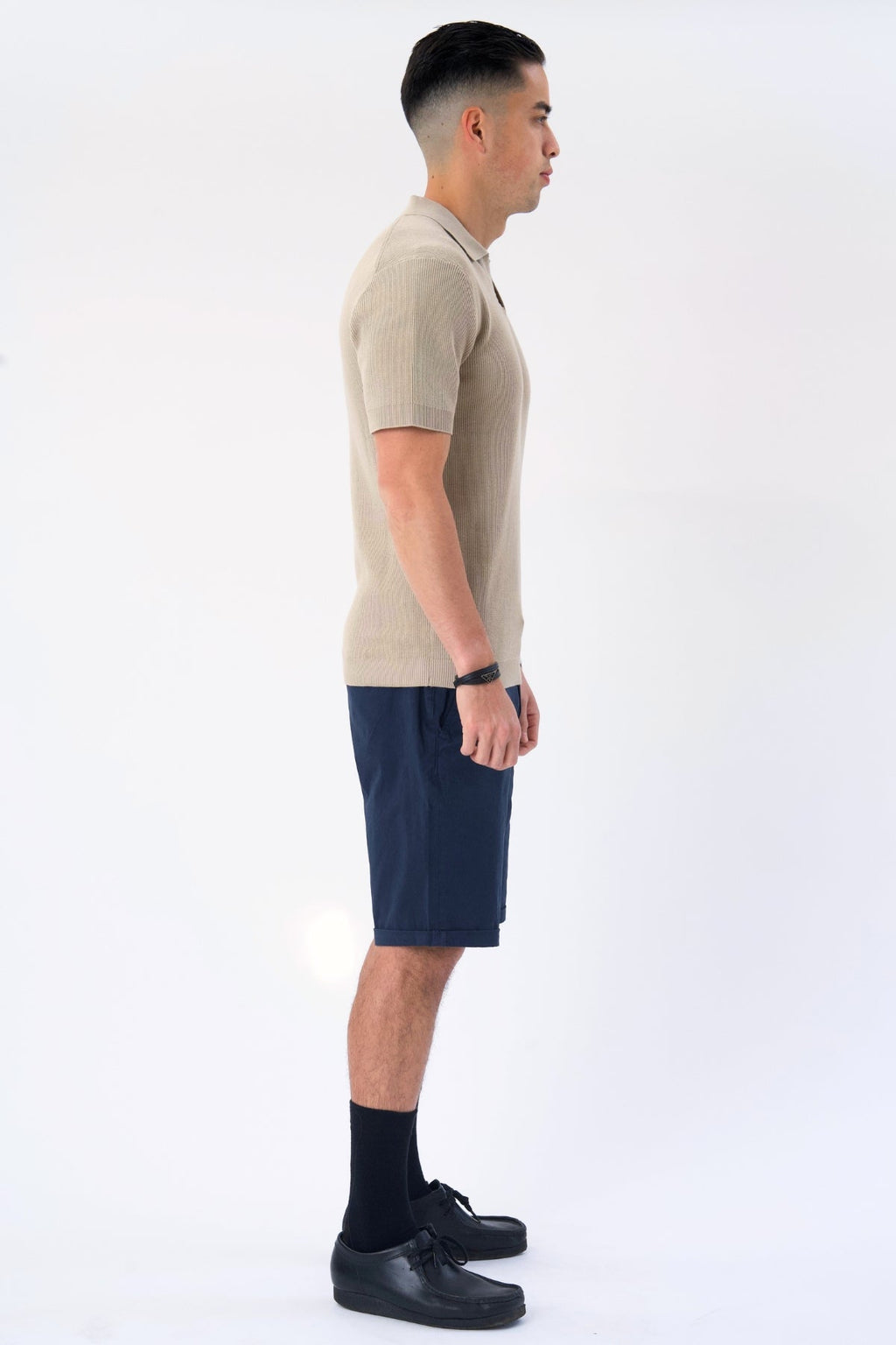 Polo en tricot Garry - Sable
