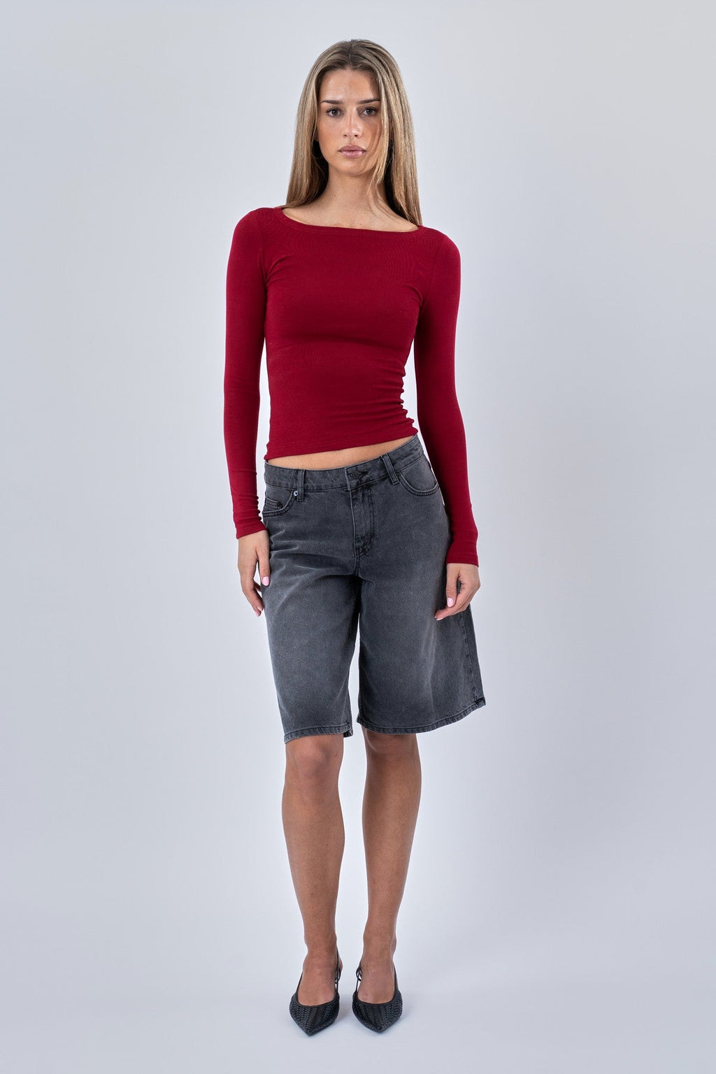 Cassandra Blouse - Bourgogne