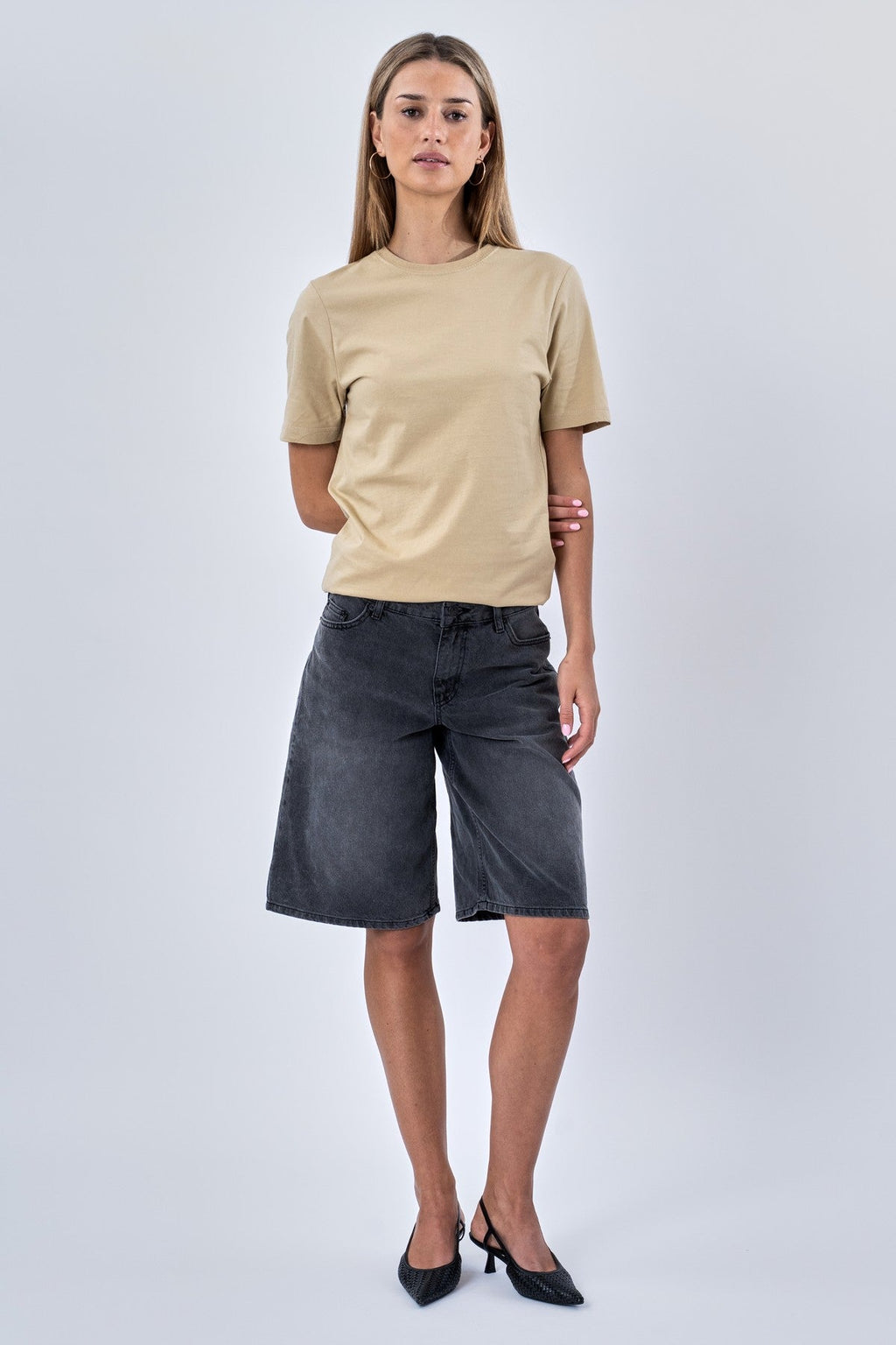 Boyfriend Tee - Sand