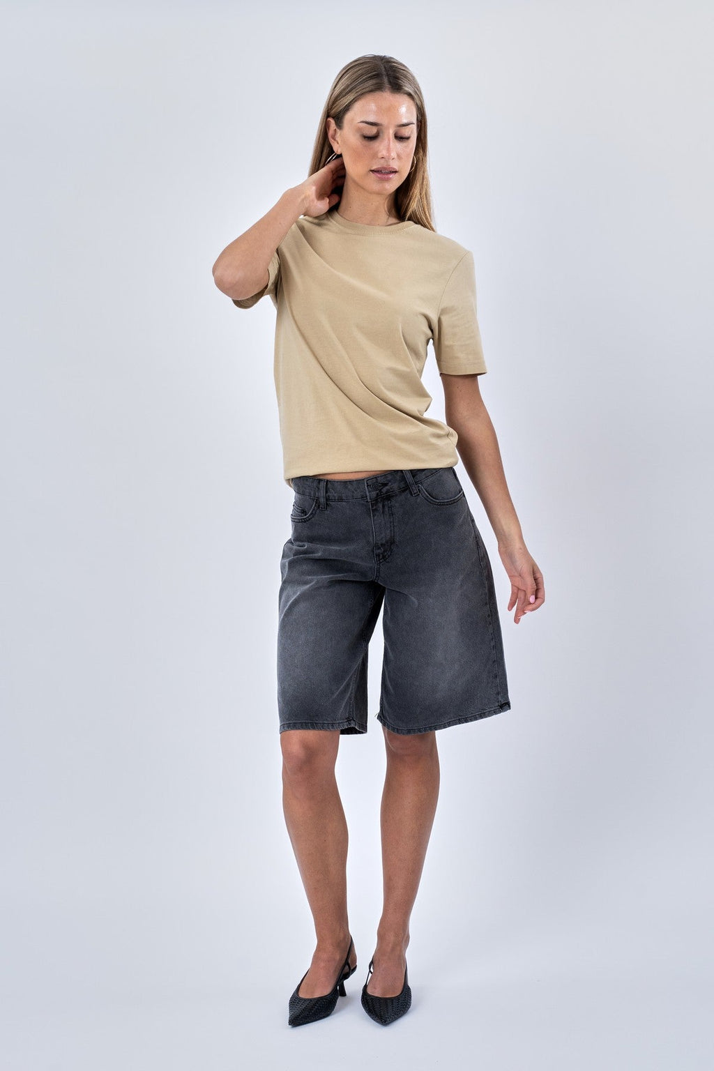 Boyfriend Tee - Sand