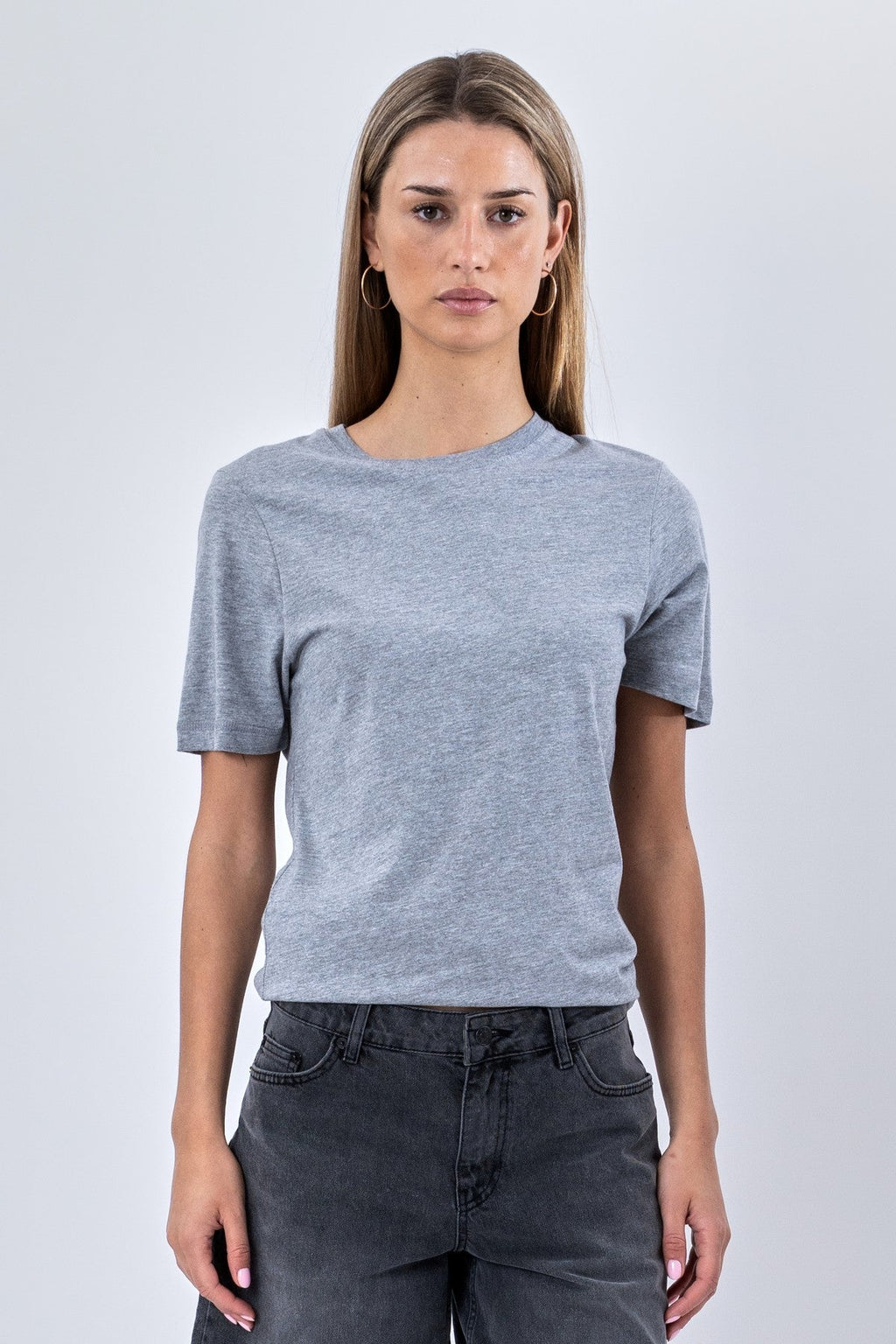 Boyfriend Tee - Gray