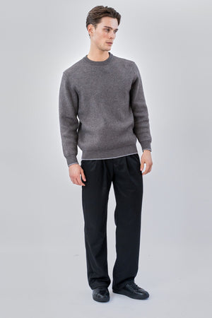 Crewneck Sweater - Grey