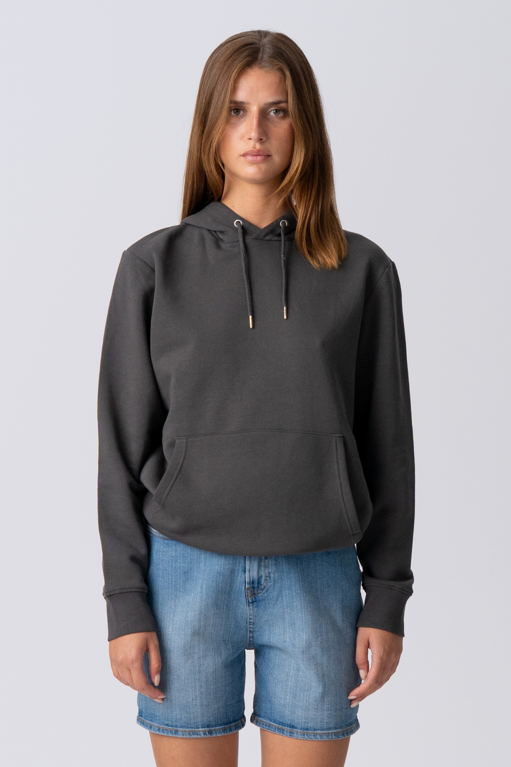 Sweatshirt Hoodie - Dark Grey