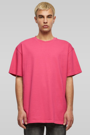 Lourd Oversized T-shirt - Hibiskus rose
