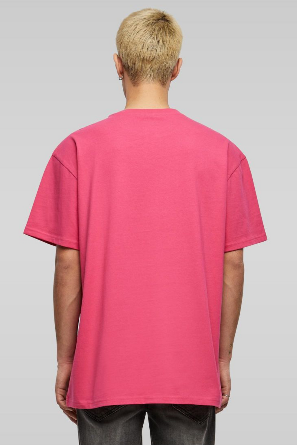 Lourd Oversized T-shirt - Hibiskus rose