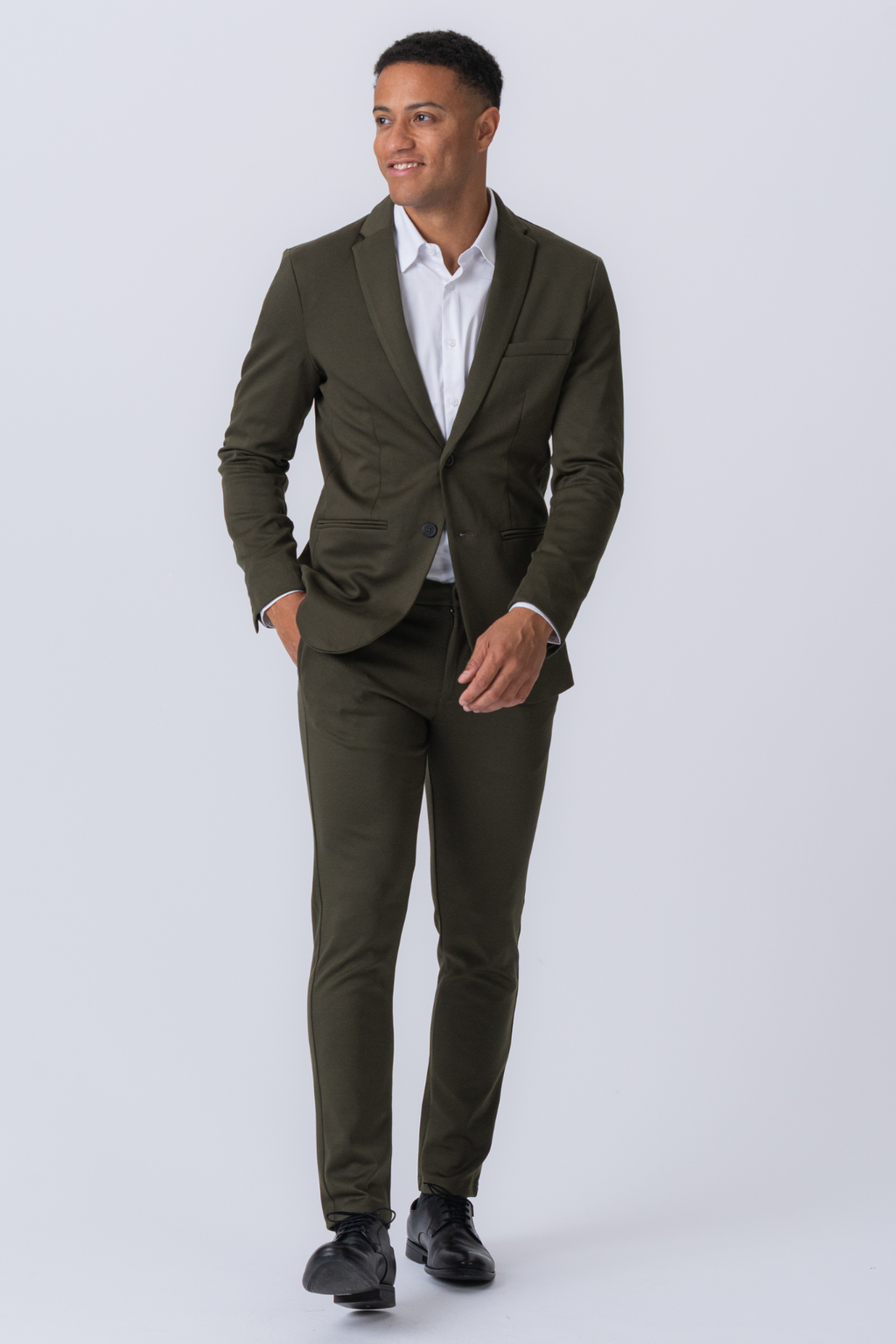 The Original Performance Suit™️ (Vert foncé) + cravate - Offre groupée