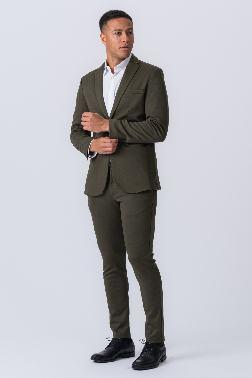 The Original Performance Suit™️ (Vert foncé) + cravate - Offre groupée