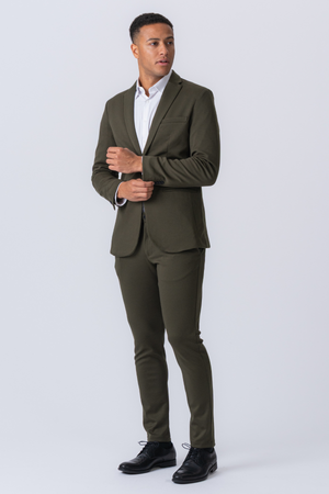 The Original Performance Suit™️ (Vert foncé) + cravate - Offre groupée