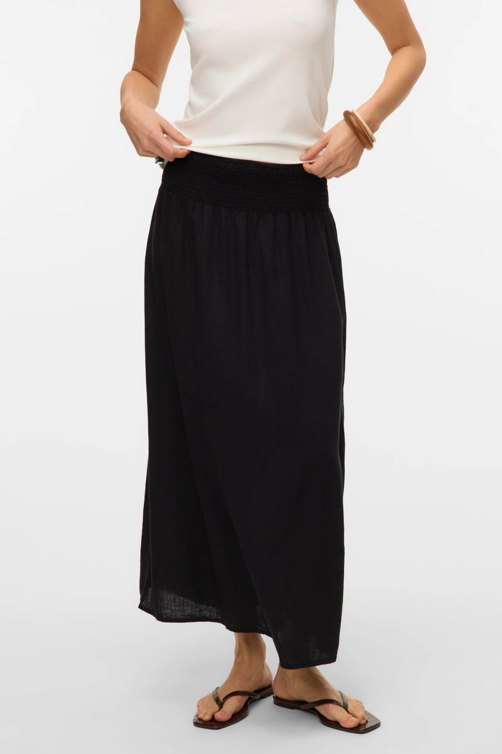 Jupe de l'ancien Smock Linn - noir