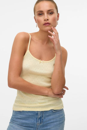 Isa Singlet Top - Anise Flower