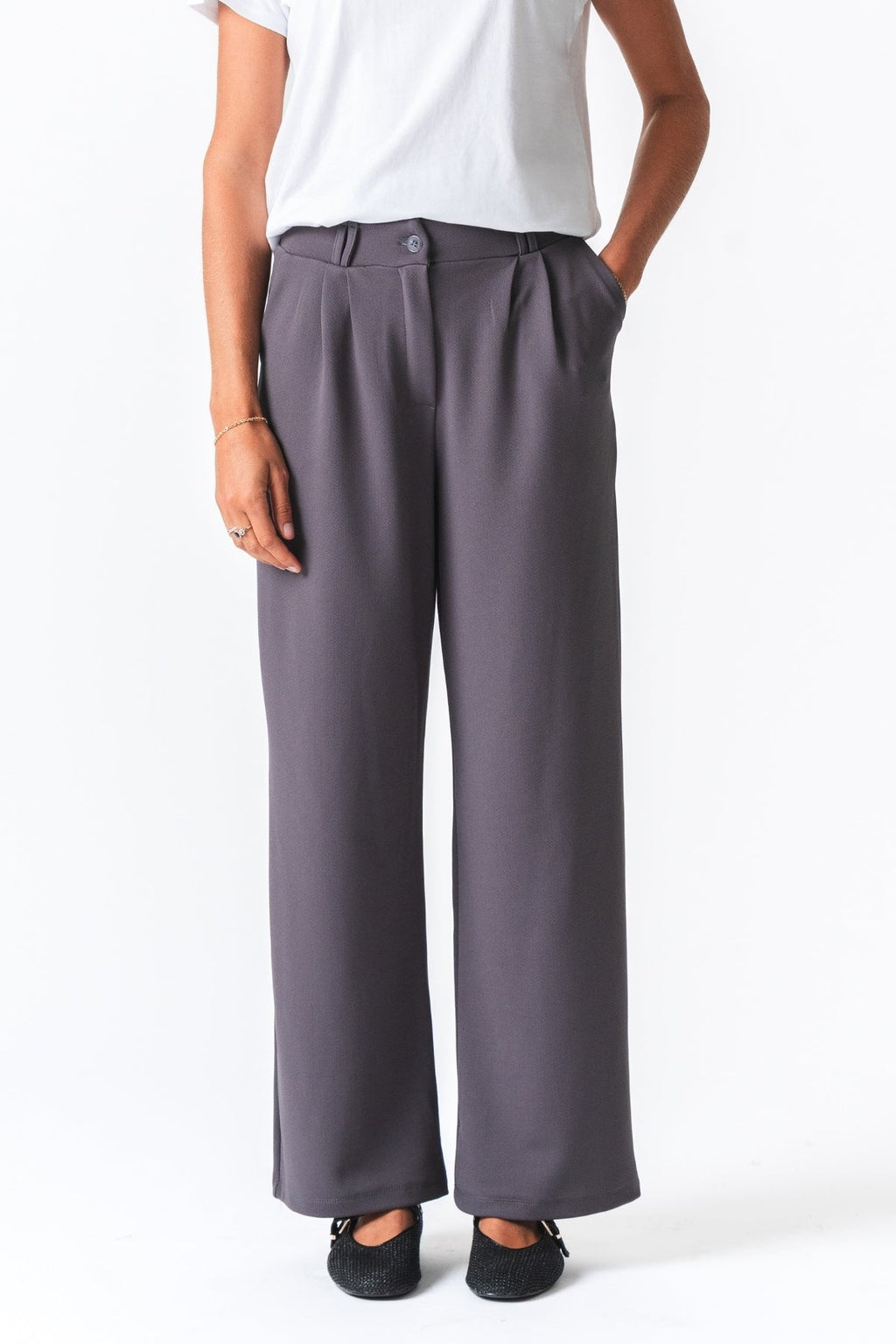 Vera Pants - Dark Grey