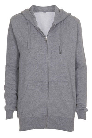 Zip Sweat Hoodie - Light Gray
