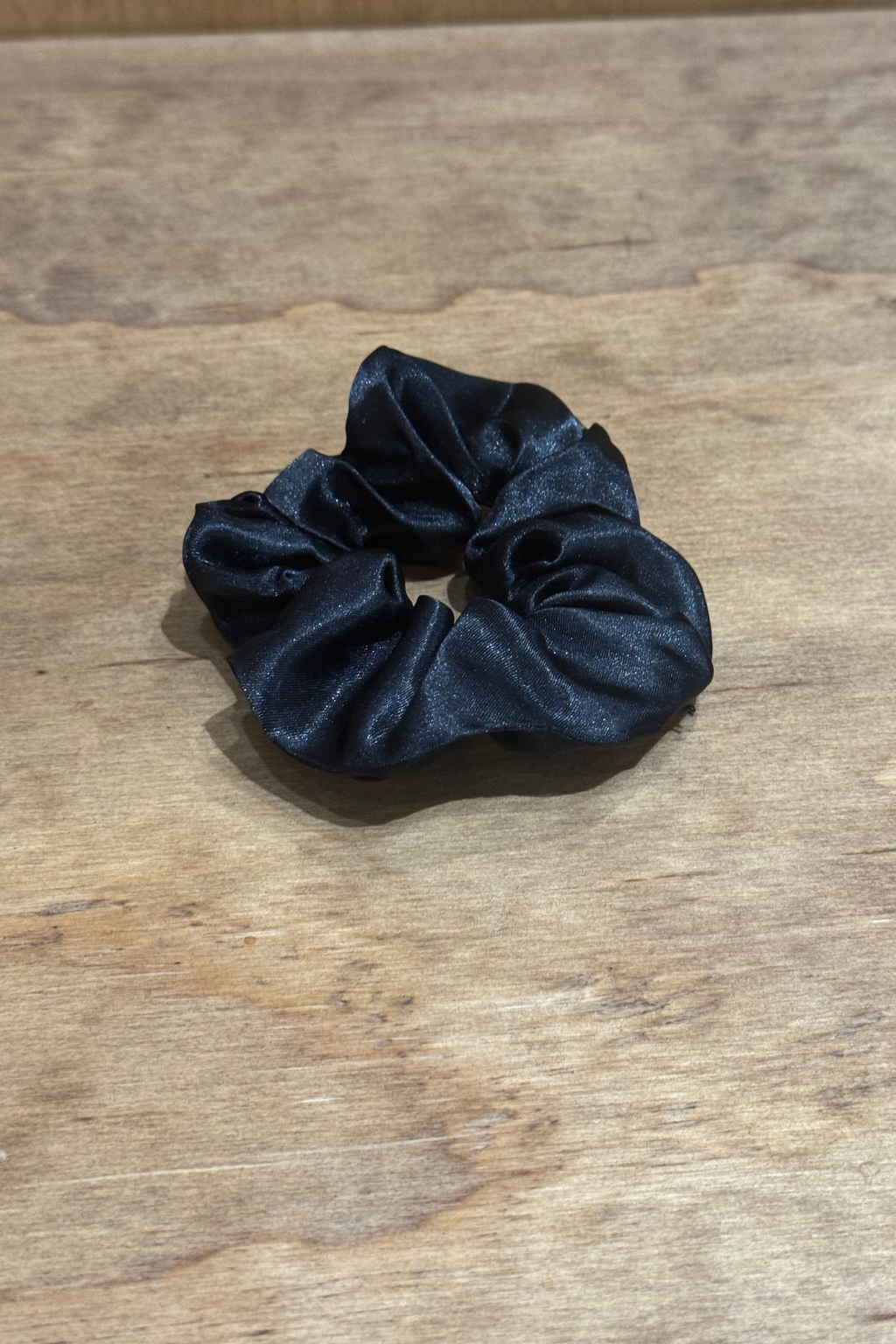 Satin Scrunchie - Black