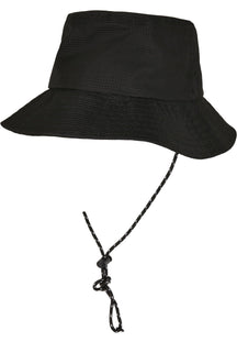 Chapeau Bucket Flexfit ajustable - Noir