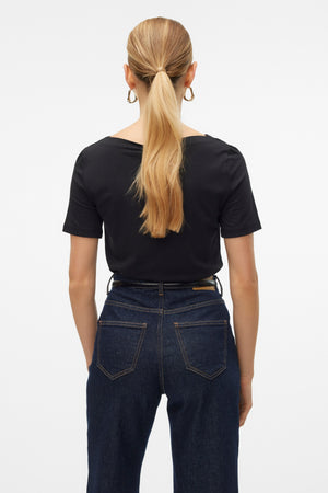 Haut Panda en Modal - Noir