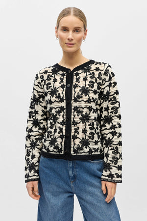 Cardigan Cari - Bouleau Noir