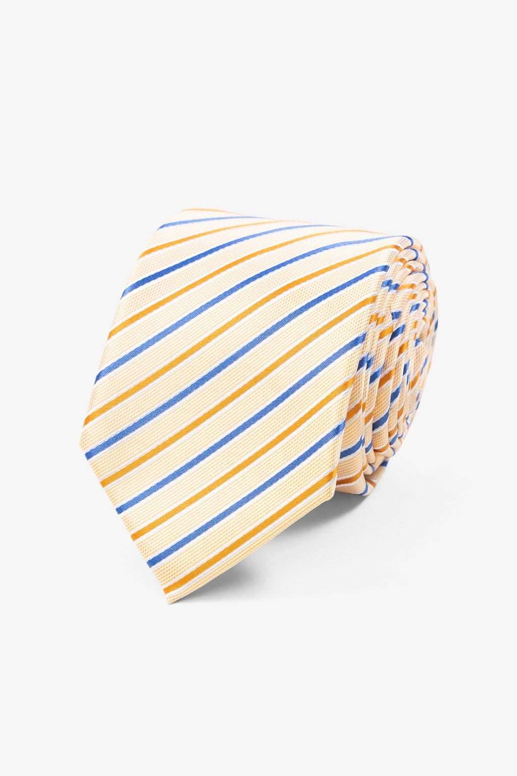 Tie - Blue/Orange Striped