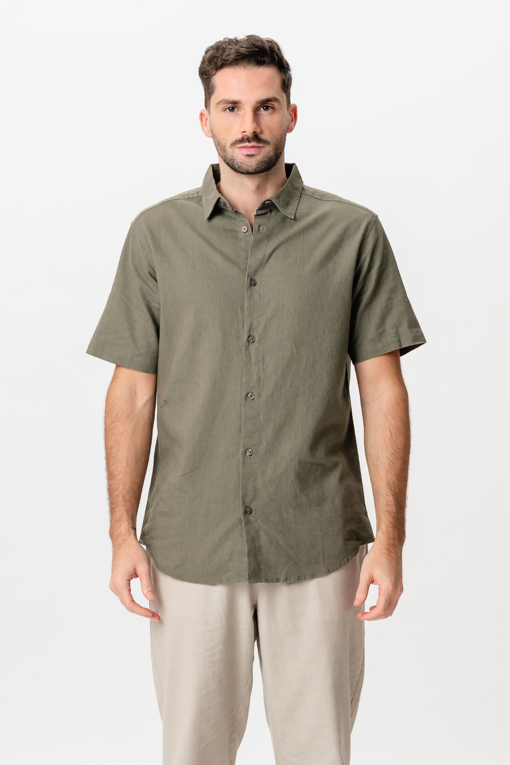Short-Sleeved Linen Shirt – Package Deal (2 pcs.)