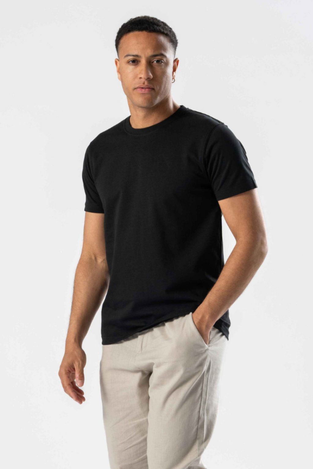 Regular T-shirt - Noir