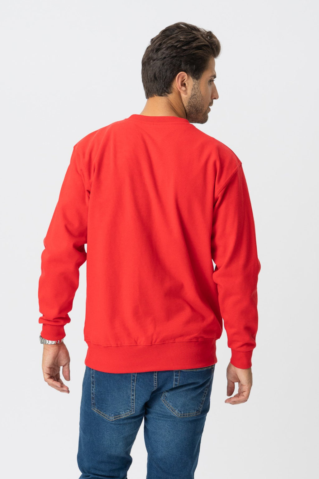 Basic Crewneck - Denmark's Red