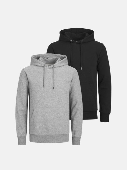 Basic Hoodie Sweat - Package Deal (2 pcs.) - TeeShoppen Group™ - Shirt - TeeShoppen