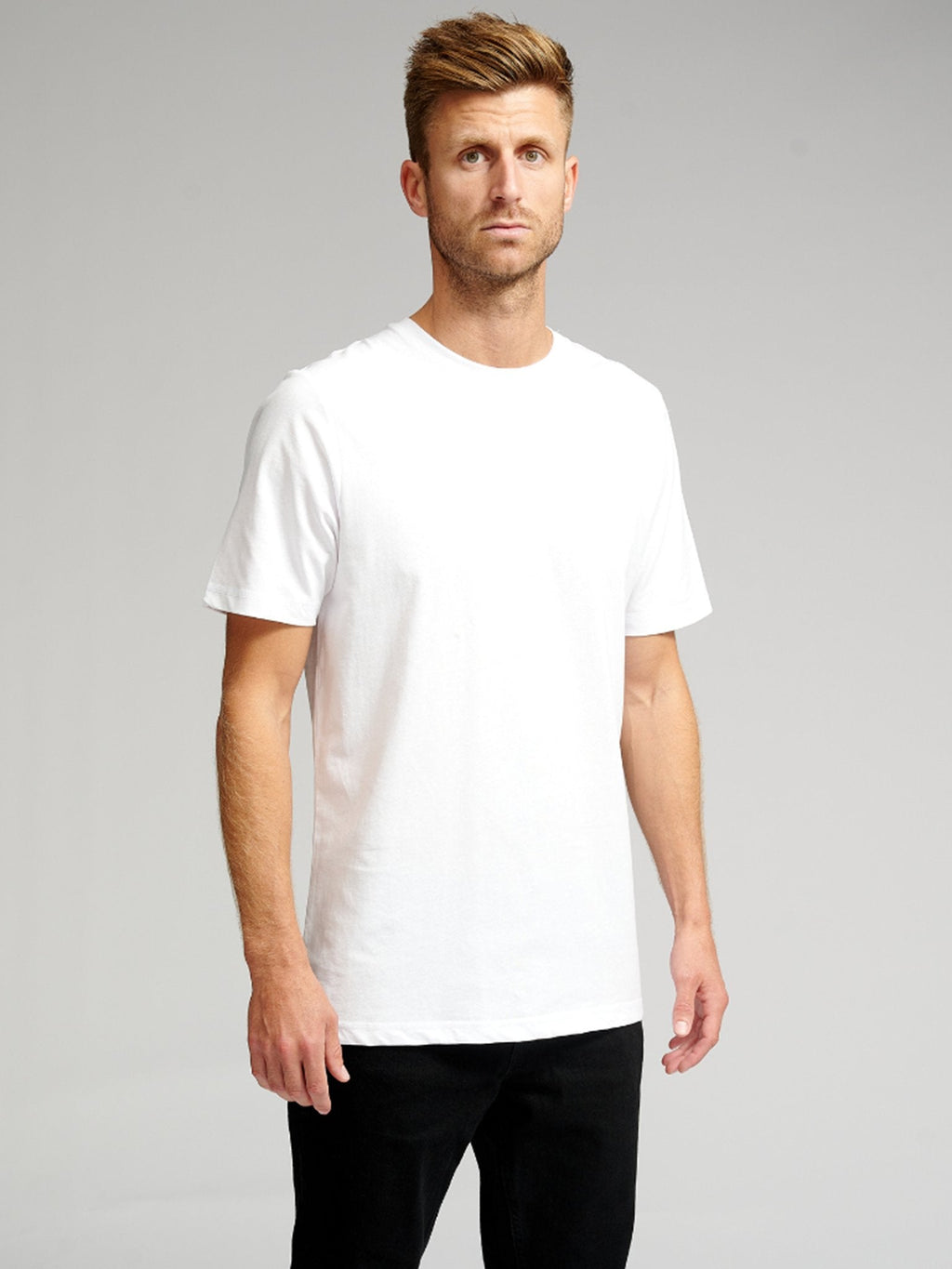 T-shirt de base organique - blanc