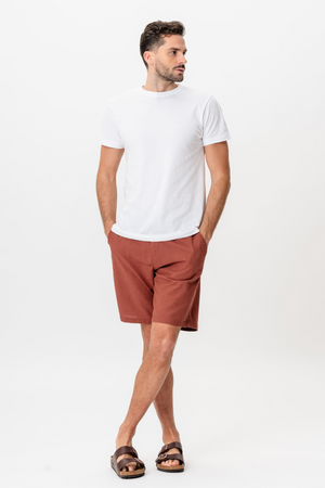 Lin Shorts - Terracotta