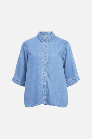 Cadre Denim Top - Denim bleu clair