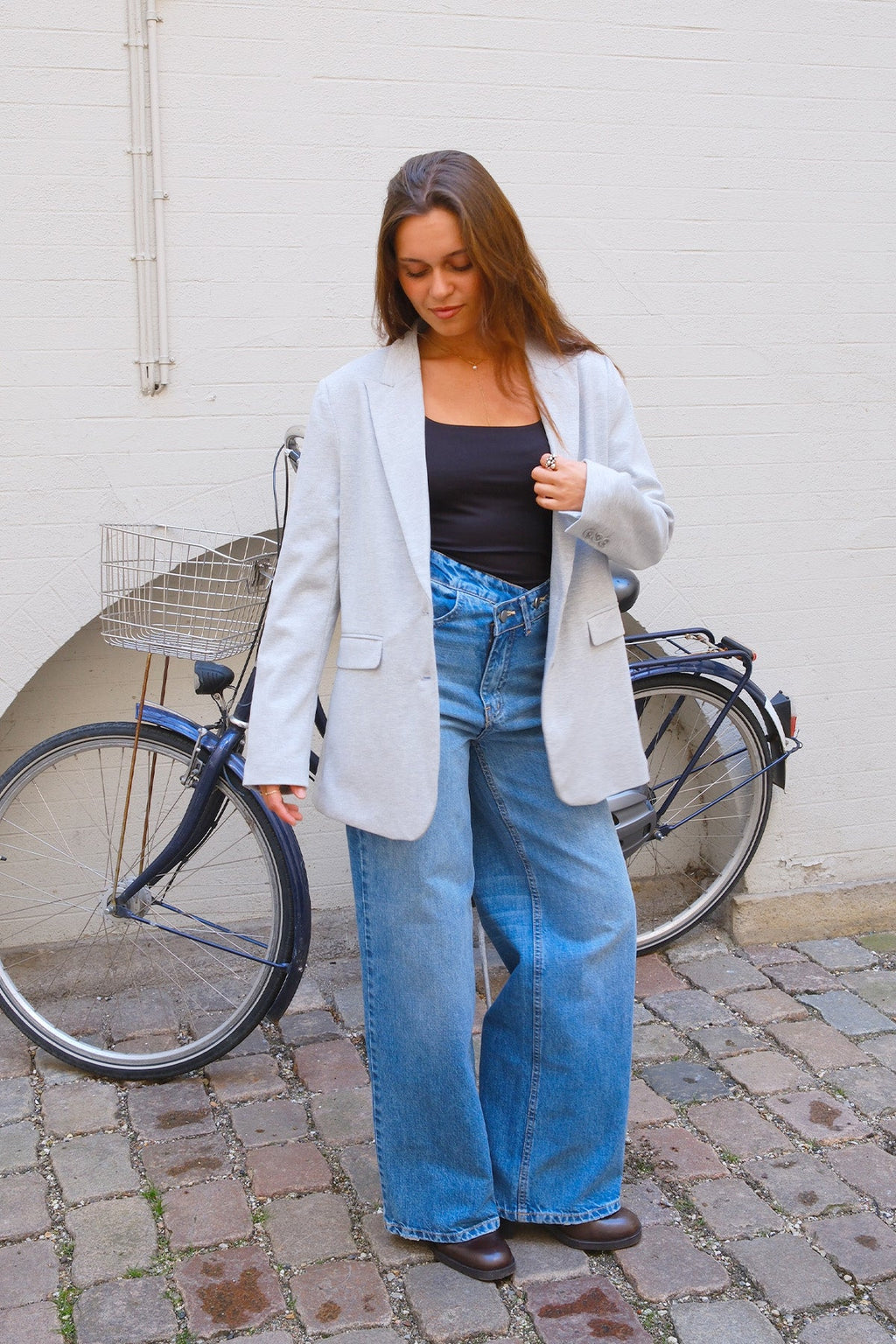 Classic fit Blazer - Light Grey
