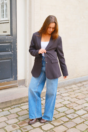 Blazer coupe classique - Marine