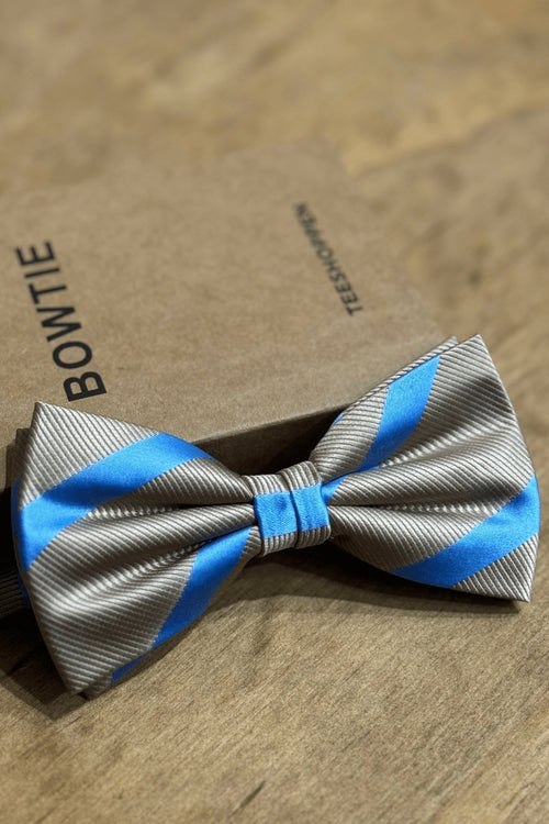 Bowtie - Gold/Light Blue - TeeShoppen Group™