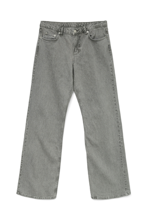Alexis Low Taist Denim Jeans - Denim gris clair