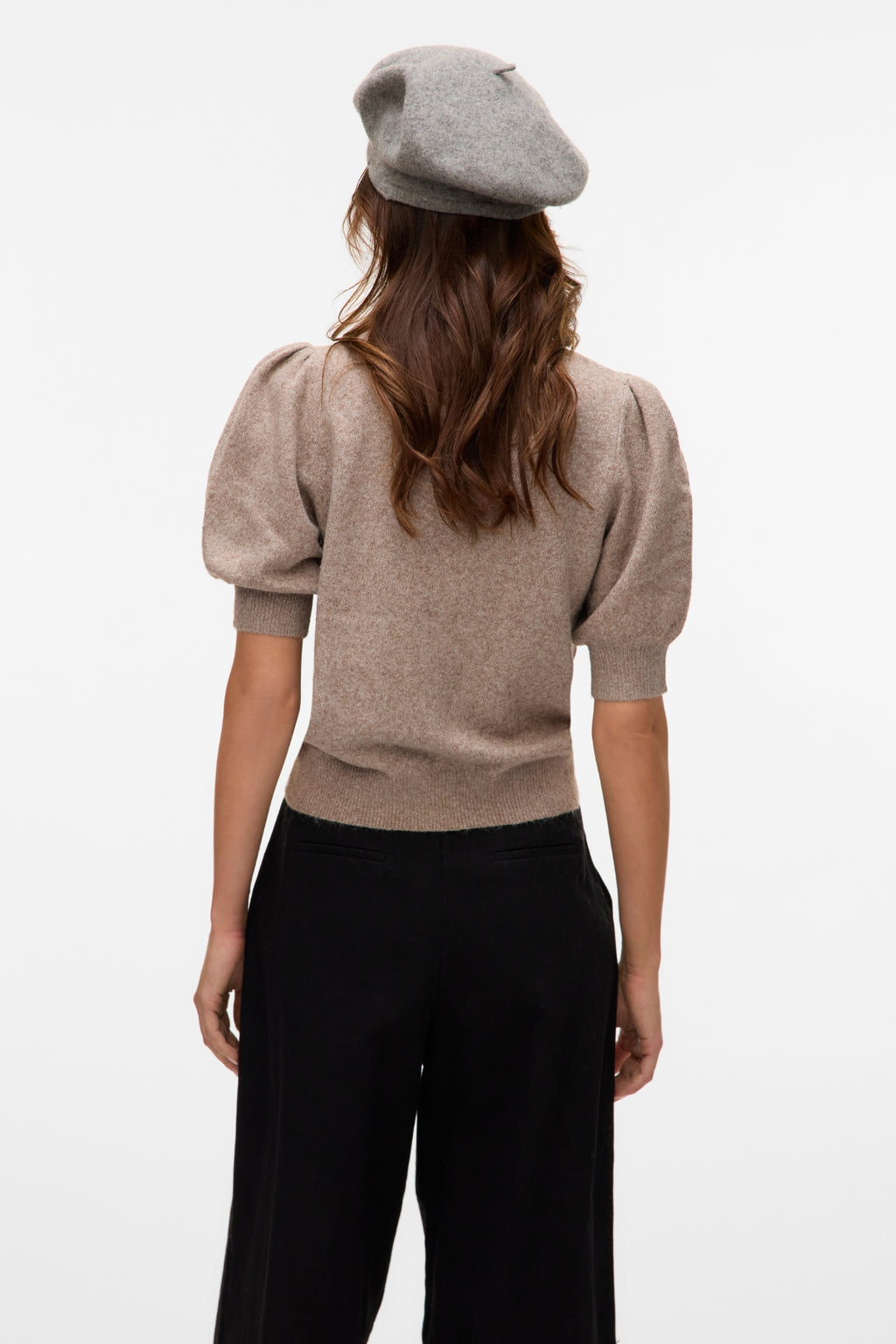 Pull à col rond Doffy - Moon Rock Melange