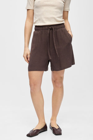 Sanne large Shorts - Phoque Brun