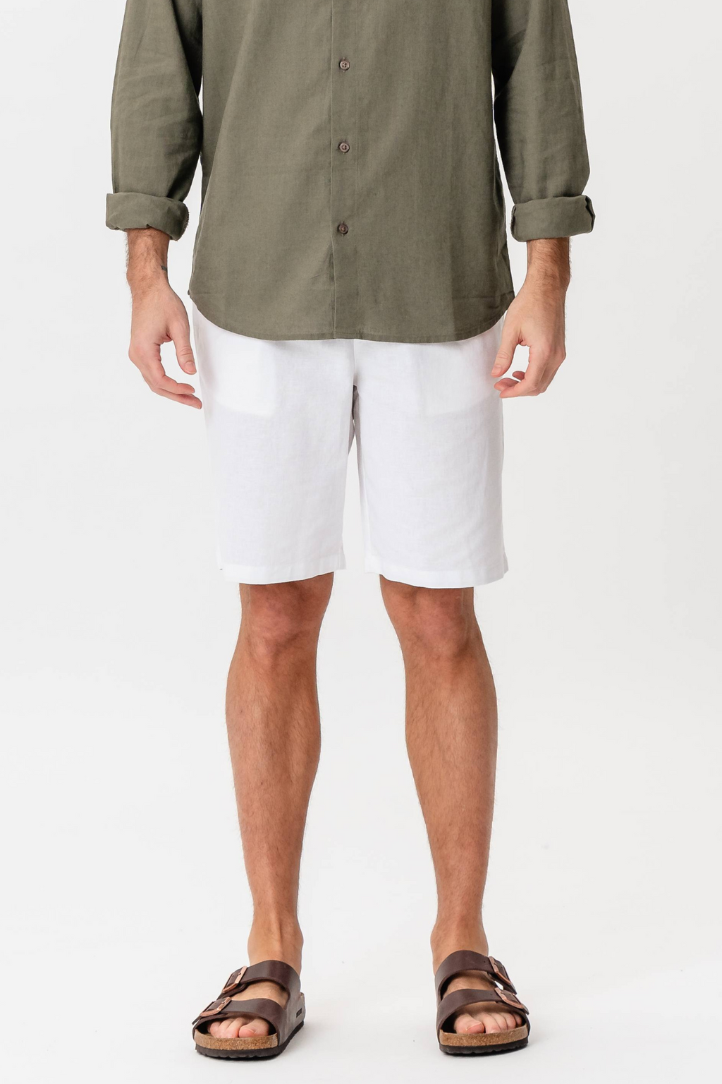 Lin Shorts - Blanc
