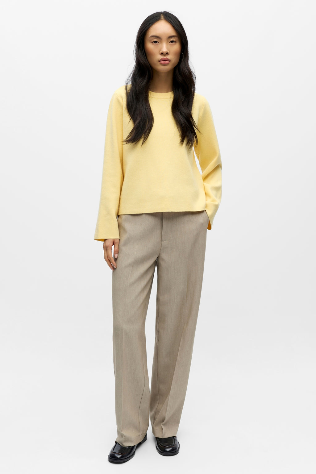 Pull Reynard à col rond - Lumière du soleil