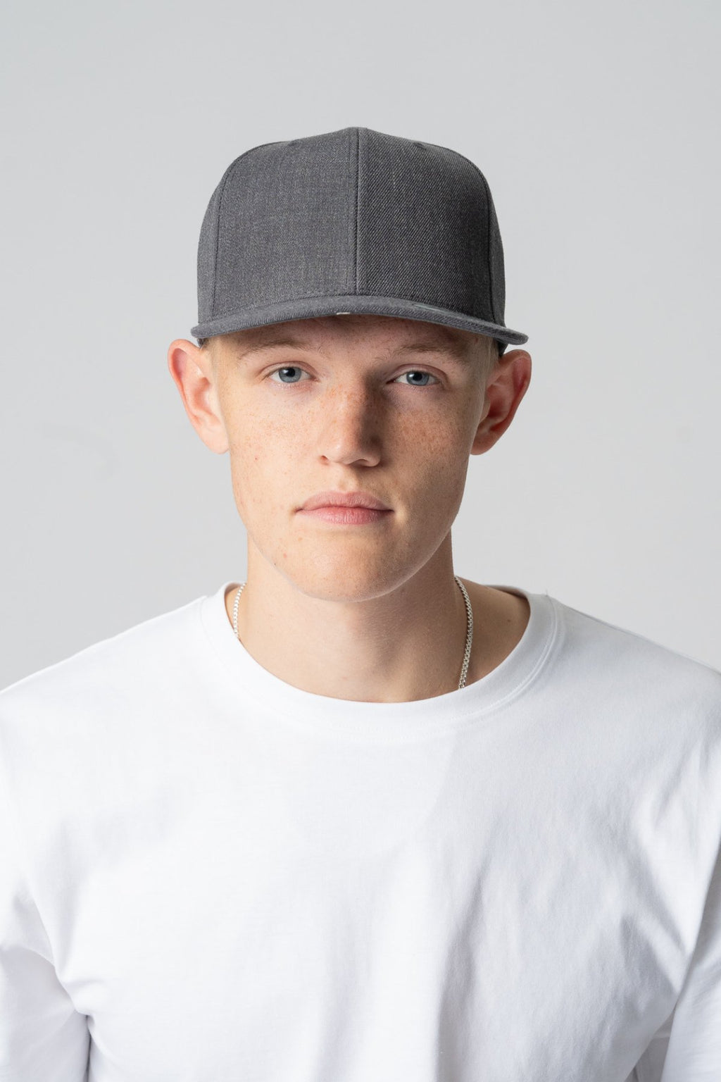 Classic Snapback - gris foncé/gris foncé