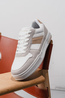 Classic Sneaker - White/Beige