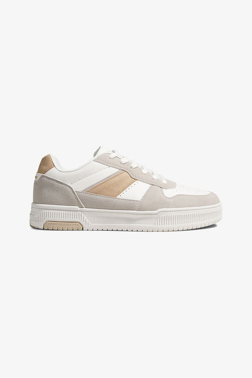 Classic Sneaker - White/Beige - TeeShoppen Group™