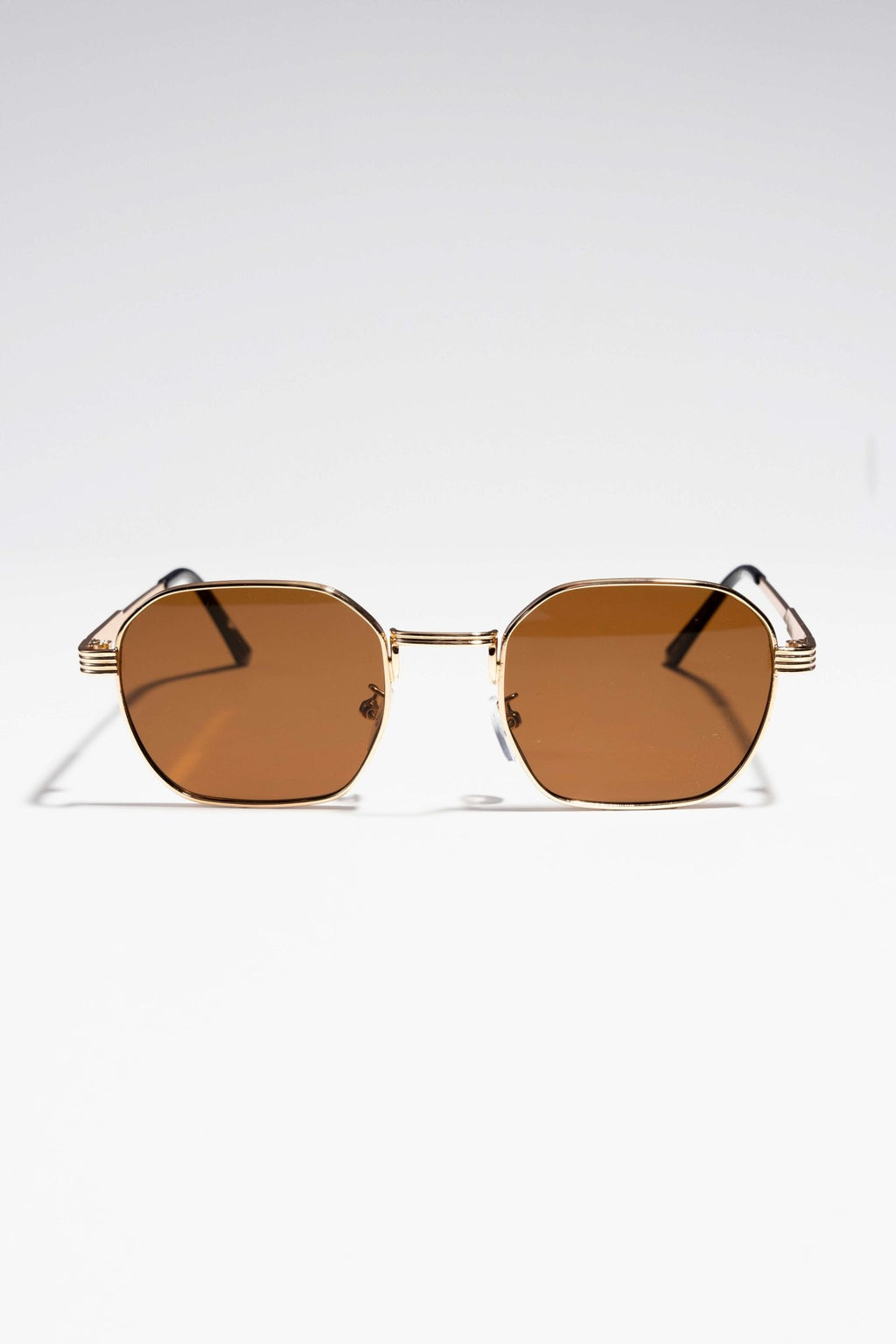 Damian Sunglasses - Gold/Brown