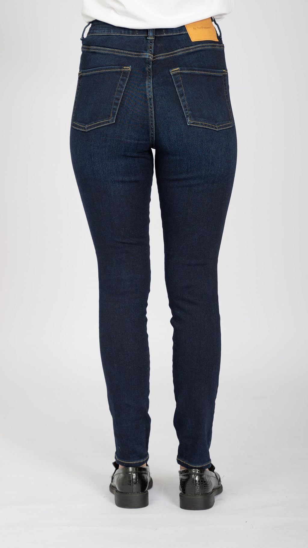 Le jean skinny de performance original - Donim bleu foncé