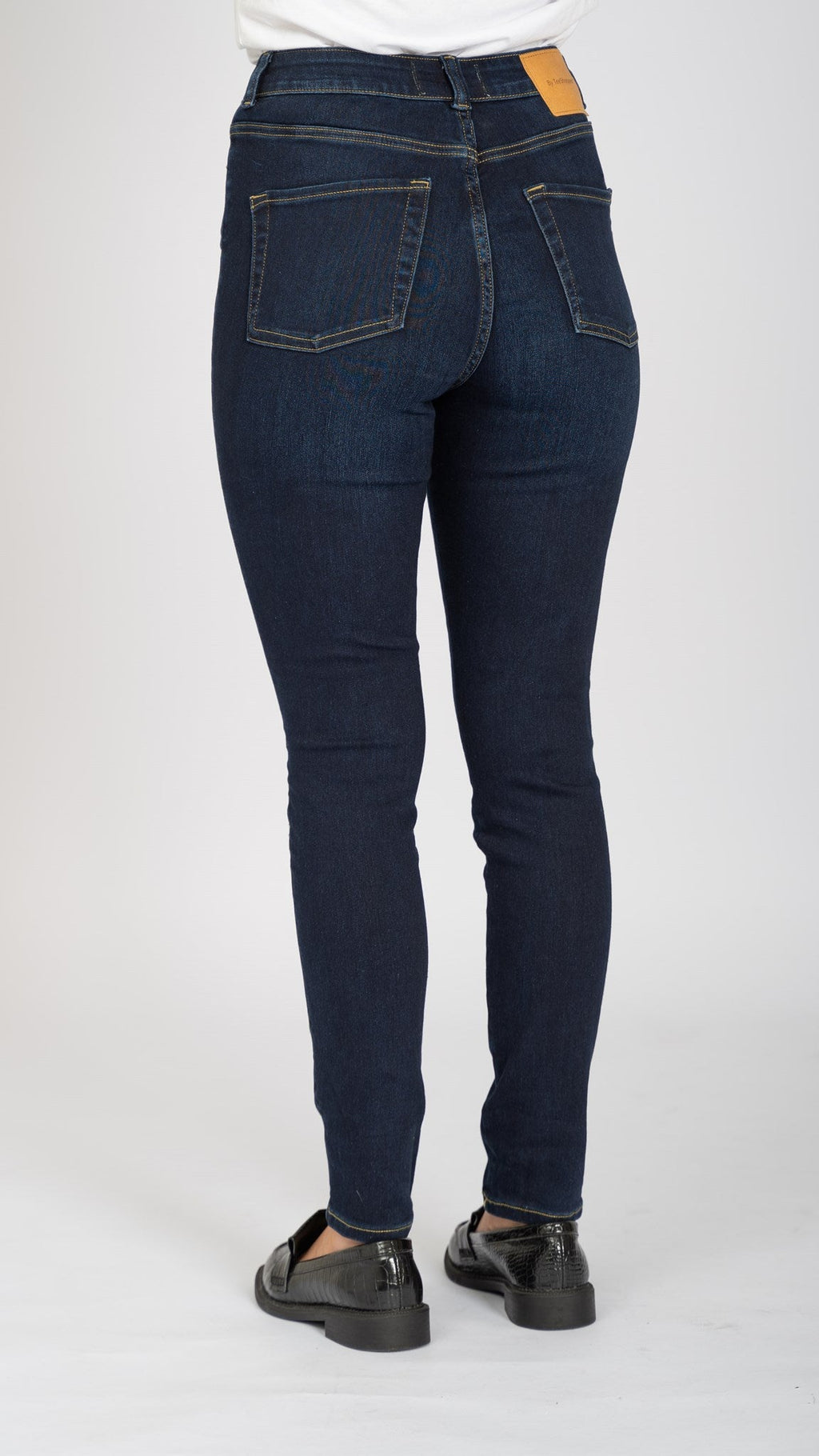 Le jean skinny de performance original - Donim bleu foncé