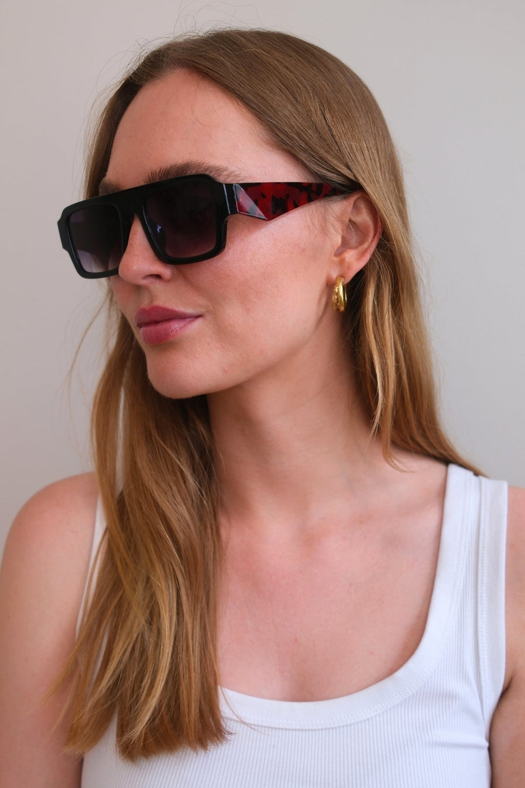 Lunettes de soleil Nova - noir / léopard