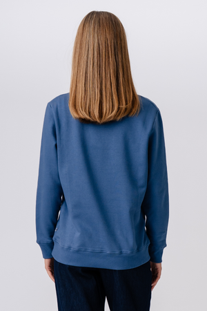 Sweat-shirt Crewneck - Bleu