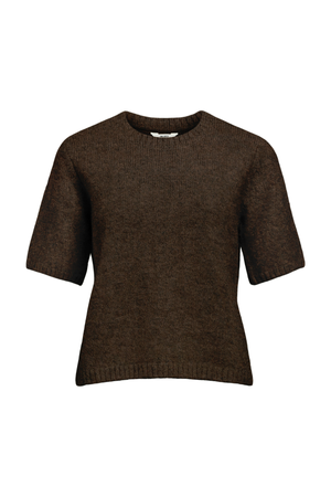Pillumage en tricot Aggia S / S - Sceau brun