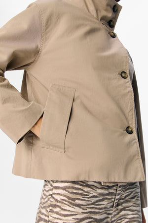 Gro Re Short Jacket -  Desert Taupe