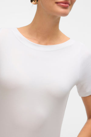 Haut Modal Panda - Blanc Brillant