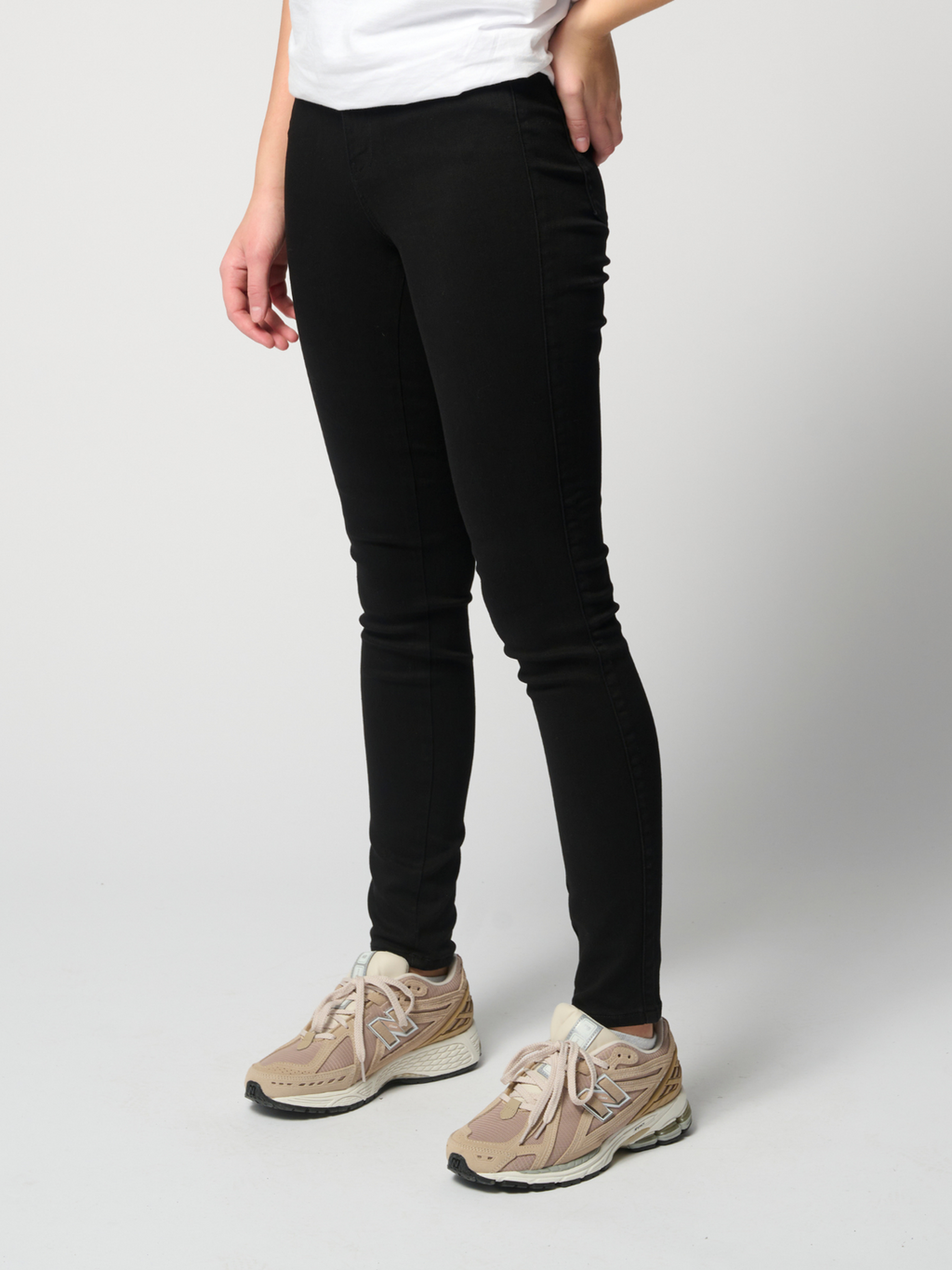 Le jean skinny de performance original - Black Denim