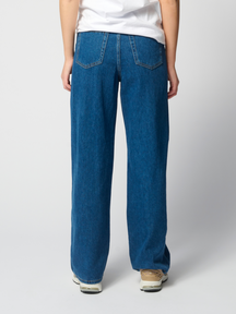 Le jean large de performance original - denim bleu moyen